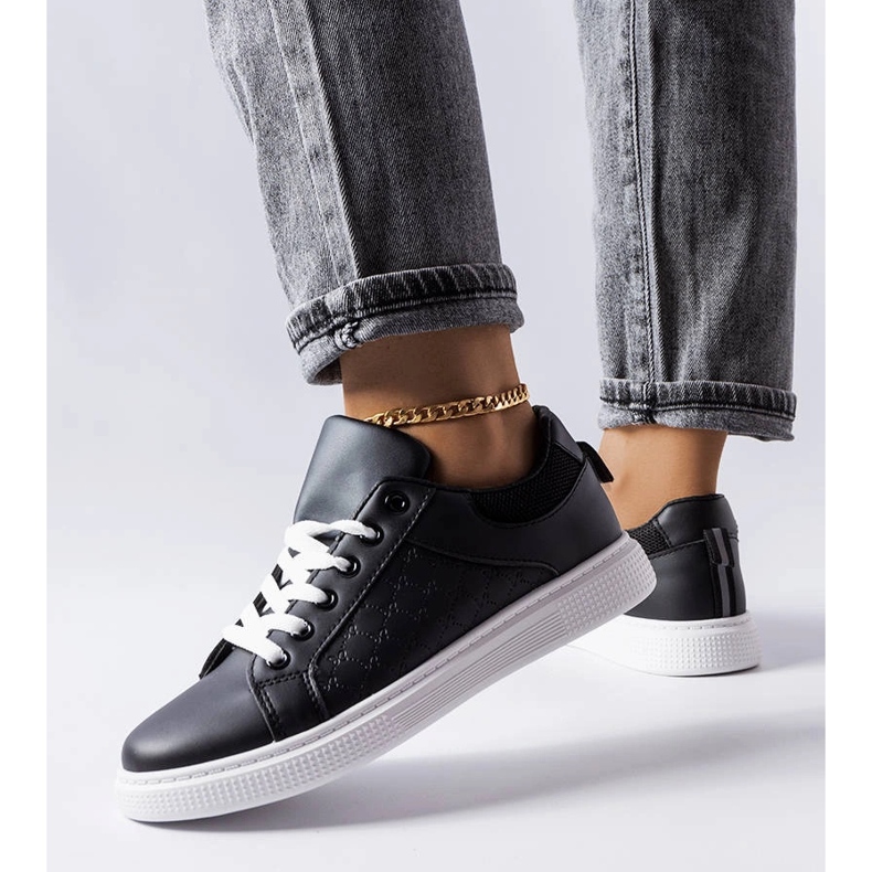 Tênis preto com estampa Dreux 1