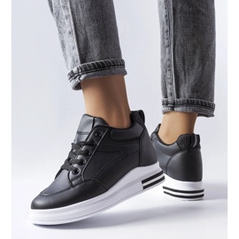 Tênis preto com brilho Bonevil 1 Tênis preto com brilho Bonevil 1