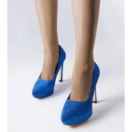 Bombas de glitter azul da Proulx 1