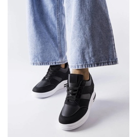 Tênis cano preto CinqMars 1