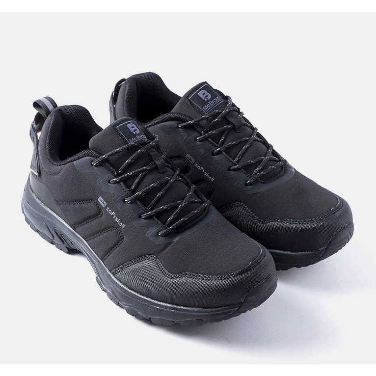 McBraun Botas de trekking pretas Batard preto 1