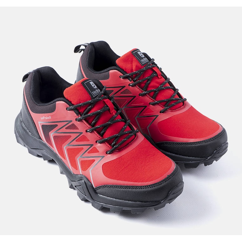 Botas de trekking vermelhas Delmare vermelho 1
