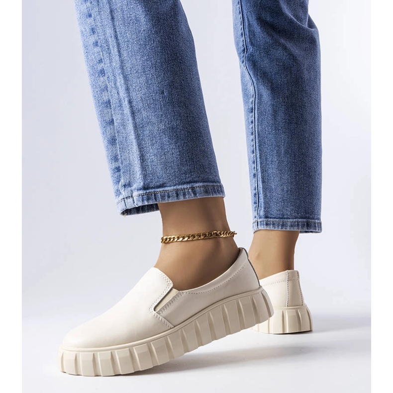 Brogues bege LS5379 Taupe 1