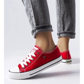 Tênis clássico vermelho Big Star T274020603 1