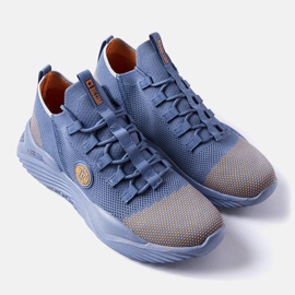 Tênis masculino Big Star azul LL174280 2