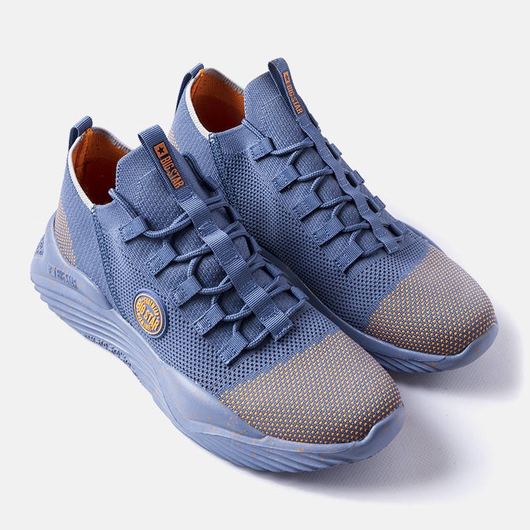 Tênis masculino Big Star azul LL174280 2