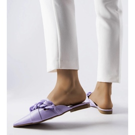 Patenaude slides de corrente roxa roxo 1