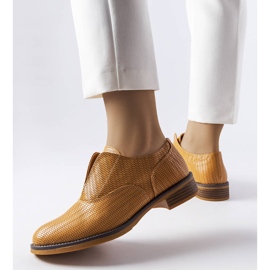 Sapatos castanhos claros LS5379 Taupe marrom 1