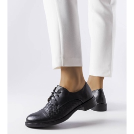 Sapatos pretos LS5379 preto 1