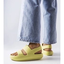 Sandália verde Émond 1