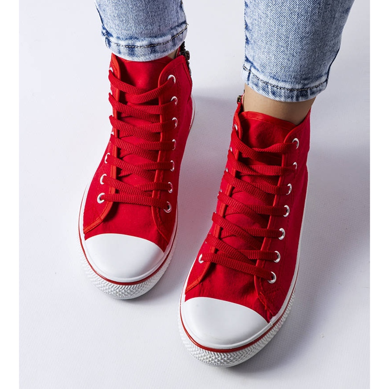 Botins vermelhos Alaine 1