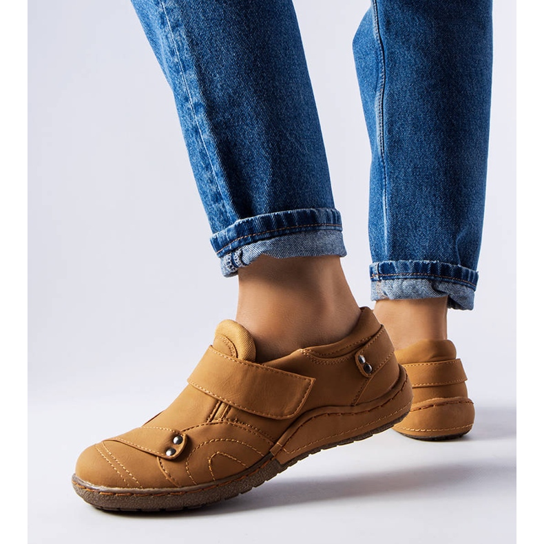 Sapato com cadarço caramelo, Cinisello castanho 1