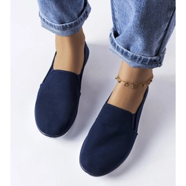 Tênis elástico azul marinho, Gaulin. 1