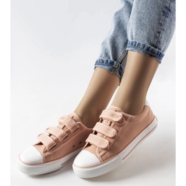 Tênis rosa com velcro Big Star LL274A200 1