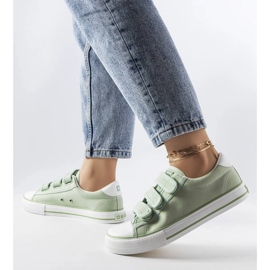 Tênis de velcro verde Big Star LL274A202 1