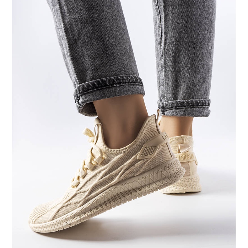 Tênis bege da Big Star LL274714 1