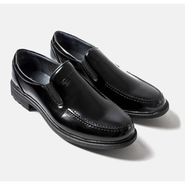 Brogues Shoffner masculinos negros preto 1