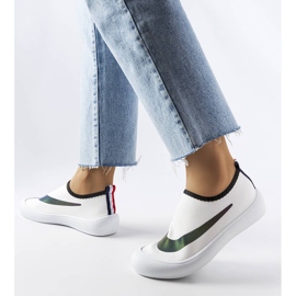 Tênis elástico branco Stover 1