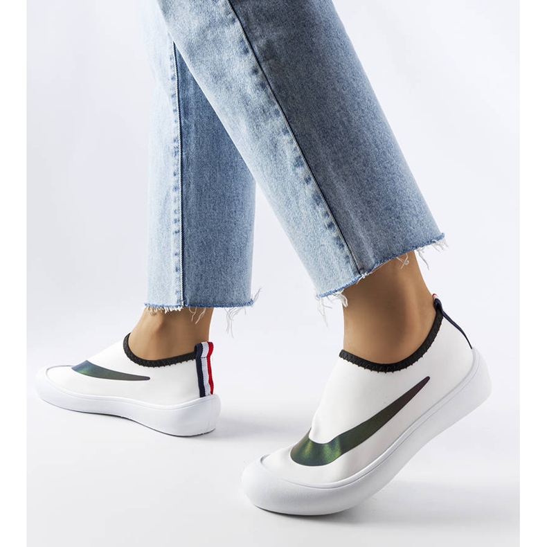 Tênis elástico branco Stover 1