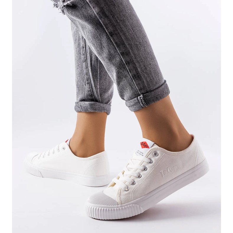 Lee Cooper LCW-23-44-1643L tênis branco 1