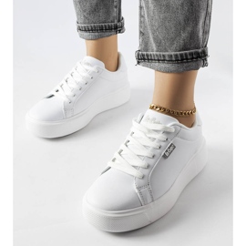 Tênis branco Lee Cooper LCW-23-32-1707L 1