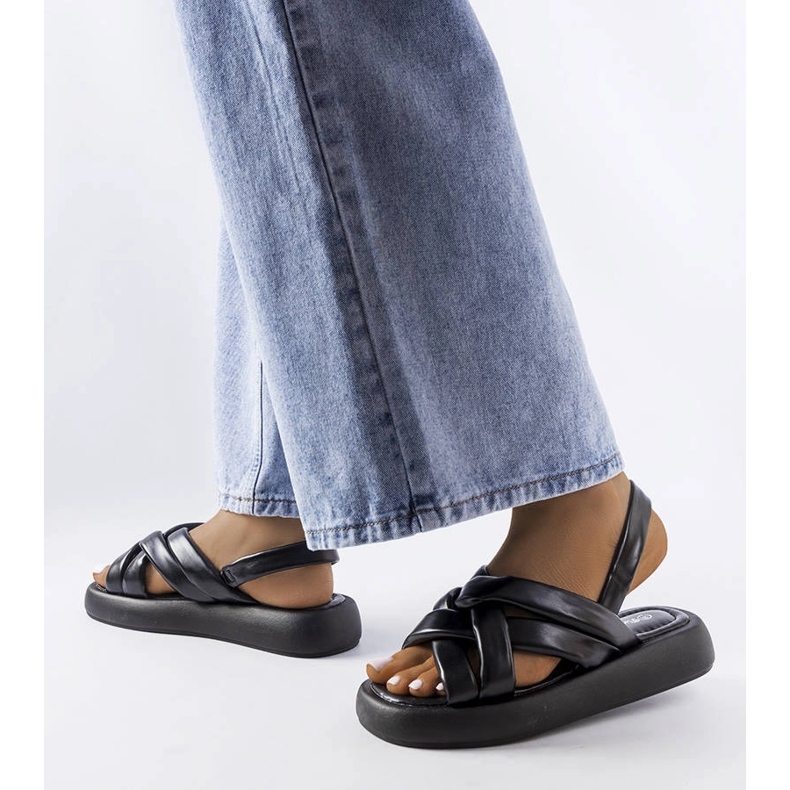 Escorrega plataforma preta Primeau preto 1