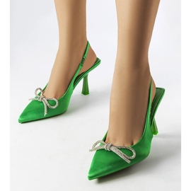 Salto verde com laço Wildrose 1
