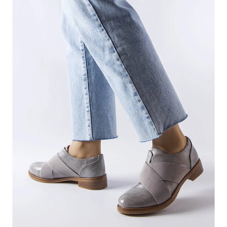 Sapatos cinza LS5379 cinza 1