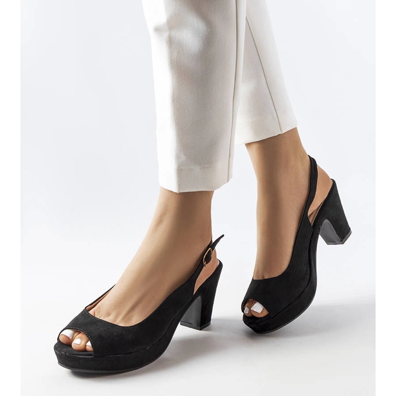 Sandália black block, Dionne. preto 1