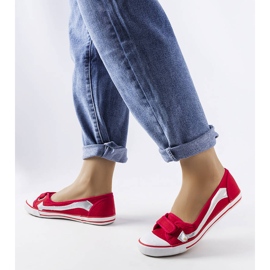 Tênis de tecido vermelho Winifred 1