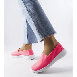 Inna Tênis slip-on rosa da Winding 1