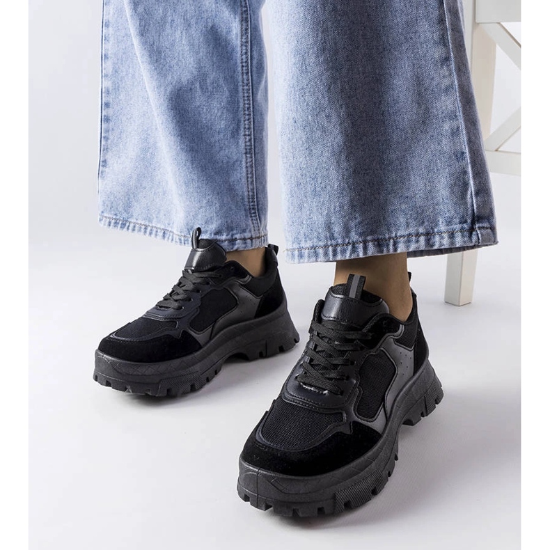 Tênis chunky preto, Mikeladze. 1