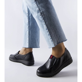 Sapatos slip-on pretos, Sorum 1 Sapatos slip-on pretos, Sorum 1