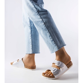 Slides de prata Lee Cooper LCW-22-35-1151L 1