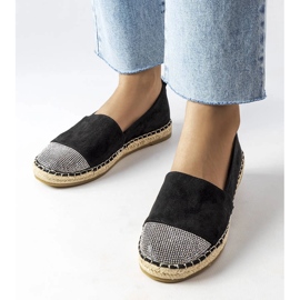 Inna Mocassim espadrille preto Magali 1