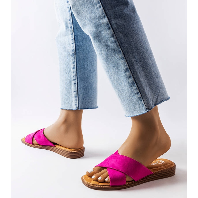 Chinelos rosa Tiana 2