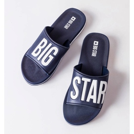 Big Star azul marinho slides JJ274A323 1