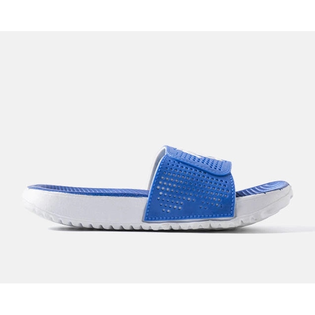 Chinelos brancos e azuis de Atenas azul 1 Chinelos brancos e azuis de Atenas azul 1