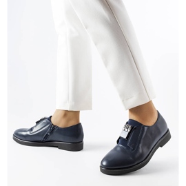 Sapato elegante azul marinho Augusto 1