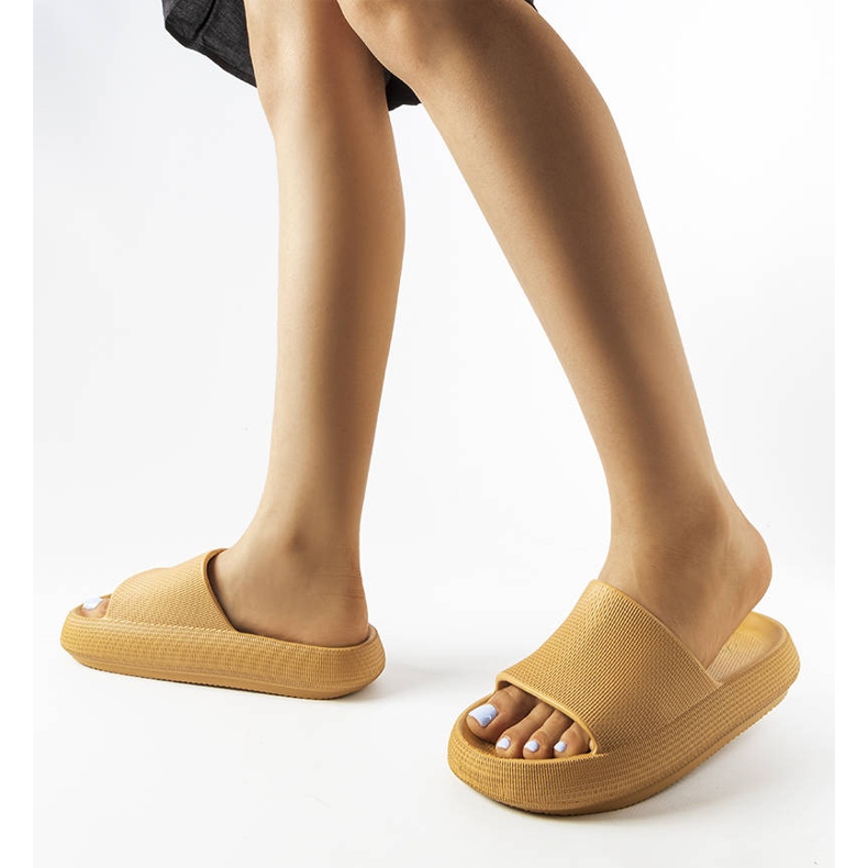 Escorregas de borracha Porto brown marrom 2