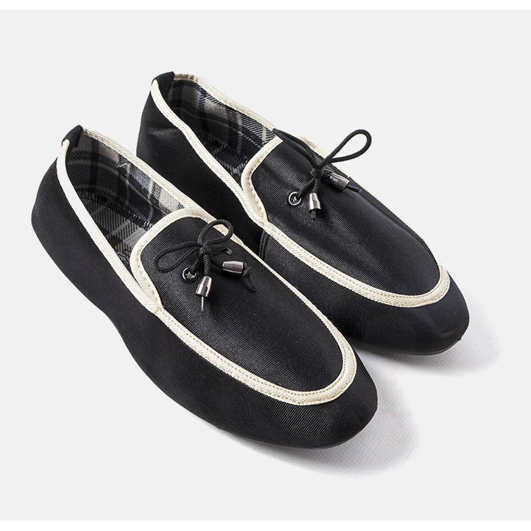 Mocassins pretos de homem Capon 1