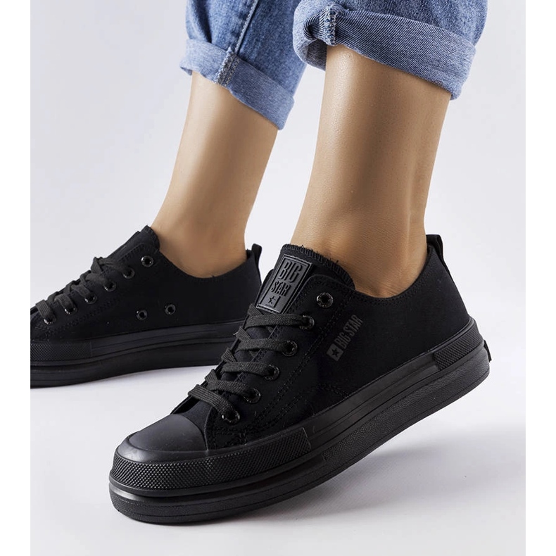 Tênis plataforma preto Big Star LL274967 1