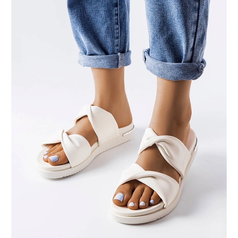 Chinelos brancos Big Star LL274A121 1