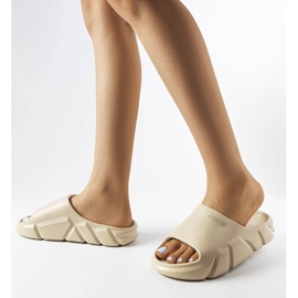 Chinelos Bege Big Star LL274593 2