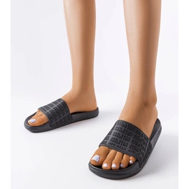 Chinelos pretos Big Star LL274A147 1