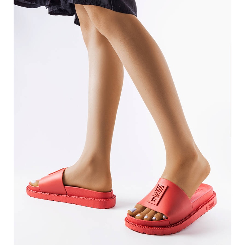 Chinelos vermelhos Big Star LL274430 2