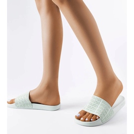 Chinelos verdes da Big Star LL274A150 2