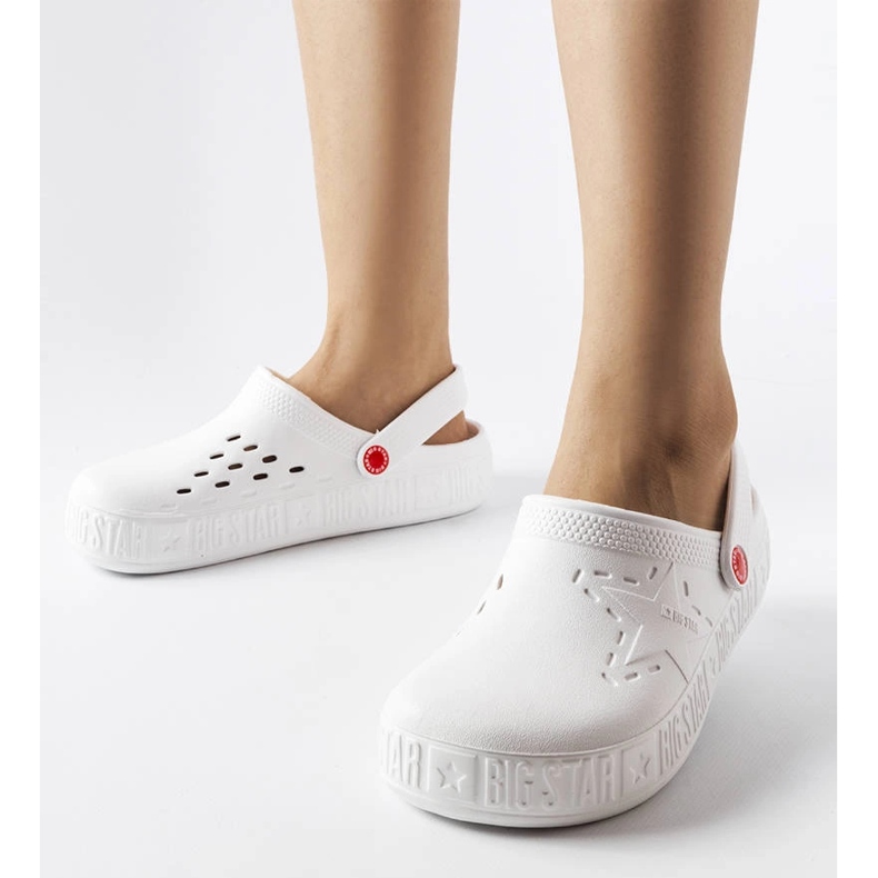 Chinelos brancos Big Star II275003 1