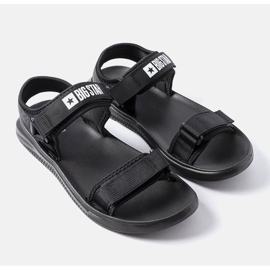 Sandália preta esportiva Big Star HH174842 preto 1