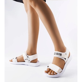 Sandália esportiva branca Big Star HH274A026 branco 1